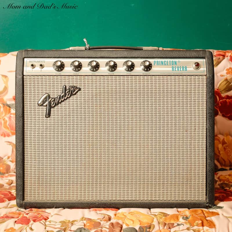 1975 Fender Princeton Reverb Combo Amp image 1