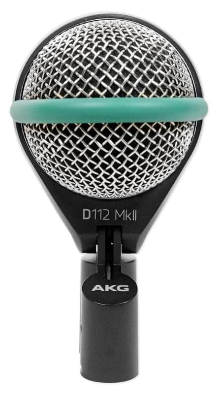 AKG D112 MKII Professional Dynamic Kick Drum Bass Guitar Microphone Mic image 1