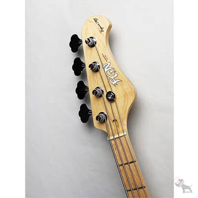 FGN EMJ-ASH-M/BK Expert Series Might Jazz Electric Bass Maple Fretboard Black Finish image 7