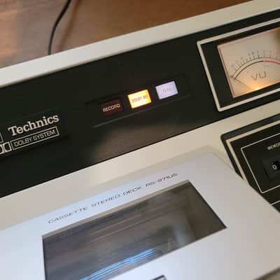 Technics RS-271US Vintage Stereo Cassette Deck w/ VU Meters, Original Box & Manual – Near Mint Fully Tested image 16