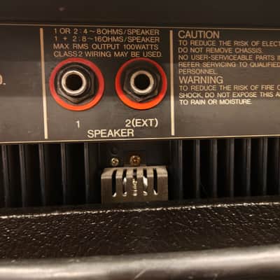 Yamaha B100ii solid state bass head late 70's early 80's image 7