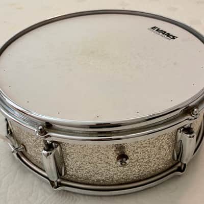 Slingerland Silver Sparkle Six-lug snare 1950s - Silver sparkle image 3