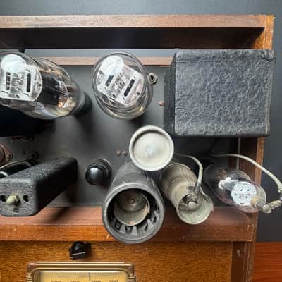 Tube Cutter Head Preamplifier preamp lathe microphone DI hi-fi One of a kind hidden drawer ( presto scully neumann rca ) image 5