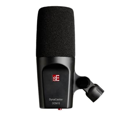 SE Electronics DCM6 Dynacaster DCM 6 Broadcast Microphone, Black image 1