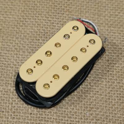 Dimarzio DP227 Liquifire Cream Gold Poles Pickup image 1