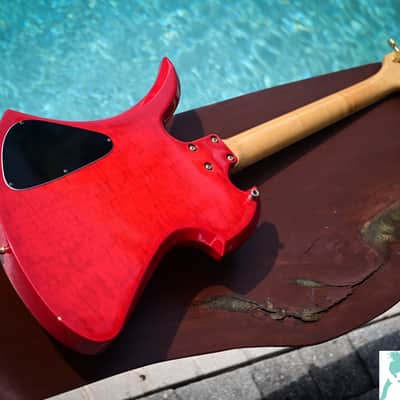 1990’s Fernandes Burny MG-85 - “Hide X” Model - Made In Japan - B.C. Rich Mockingbird Copy image 4