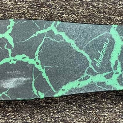 Jackson Green Crackle Aluminati Skateboard