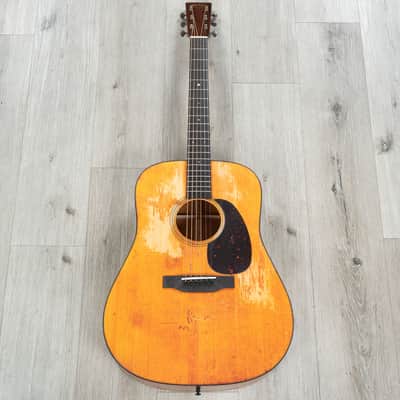 Martin Standard Series D-18 StreetLegend Dreadnought Acoustic Guitar, Mahogany, Aged Spruce image 3