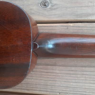 Martin-Like Vintage Soprano Rutan Ukulele 1920s - Solid Mahogany image 5