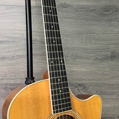 Taylor 414ce-N Nylon Acoustic-Electric Guitar Ovangkol  2014 w/ Hard Case #2988 image 6