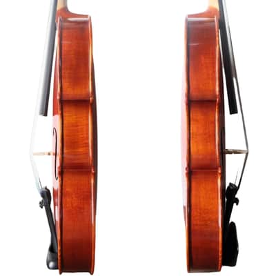 Handmade 4/4 Violin Outfit, Italian Spruce Top, Maple Back,Rich Tone, Case & Bow image 6