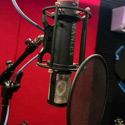 Manley Labs Reference Cardioid Large Diaphragm Tube Condenser Microphone 2010s - Black image 1