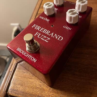 Broughton Firebrand Fuzz 2025 - Red Sparkle image 1