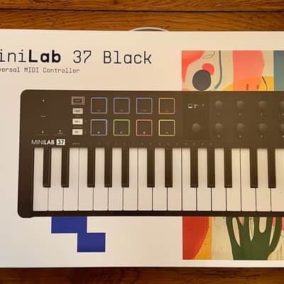 Arturia MiniLab 37 MIDI Keyboard Controller – 37 Slim Keys, 8 Pads, DAW Integration, Arpeggiator, Chord Mode, Portable Design. image 4