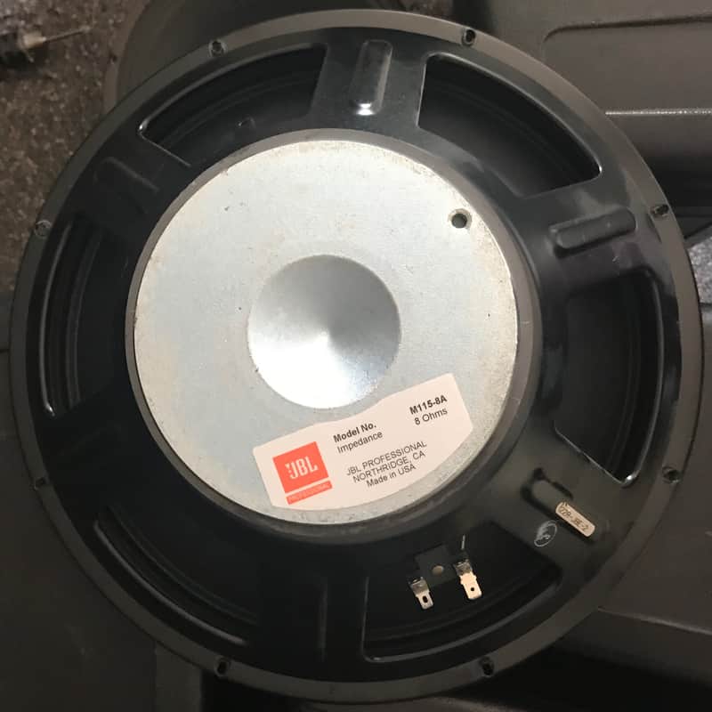 JBL ウーファーユニットペア M115-8A 動作品 JBL M115-8A 15