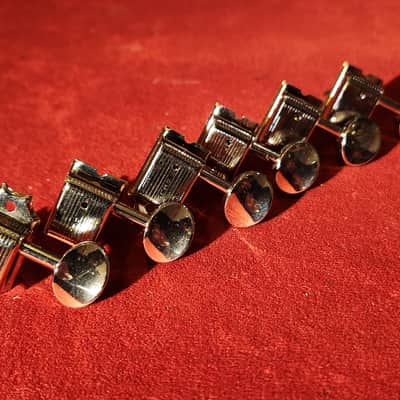 Kluson Nickel KD-6B-NM 6-6-Inline Tuners NEW #2 image 2