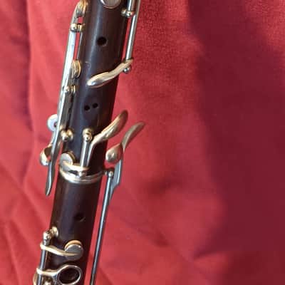 Oboe Jacques Albert (Brussel) Simple key system 1930s - Rosewood image 3