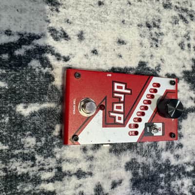 DigiTech Drop Compact Polyphonic Pitch-Shifter 2010s - Red image 3