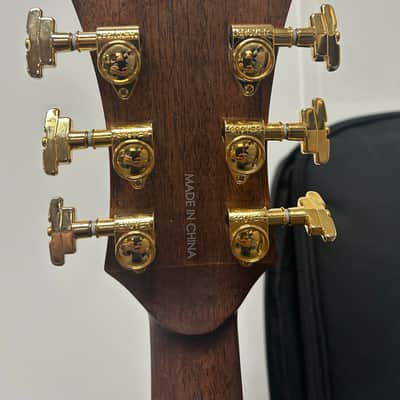 D'Angelico Excel Gramercy Grand Auditorium Acoustic Guitar with Electronics - Autumn Burst image 6