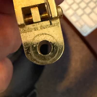 Vintage 1980’s Gibson Les Paul Gold Bridge and Tailpiece image 4