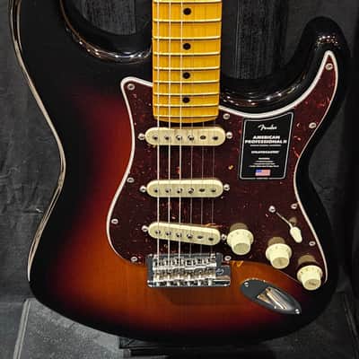 Fender American Professional II Stratocaster - 3 Color Sunburst with Maple Fingerboard 2024 image 2