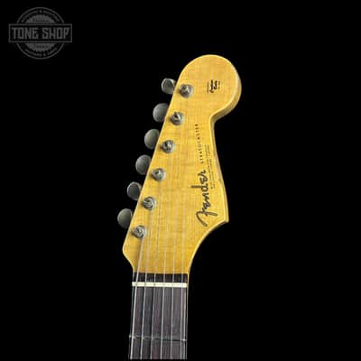 Fender Custom Shop 1963 Stratocaster Relic 3 Tone Sunburst Sparkle w/case TSLTD9OF10 image 5
