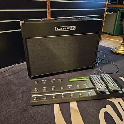 Line 6 Vetta II Combo 212 Amp + FBV Board + Case + Stand + Dust Cover image 1