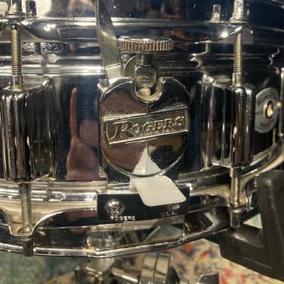 Rogers - 5x14" "Superten" Snare Drum 1973–1975 - Chrome image 9