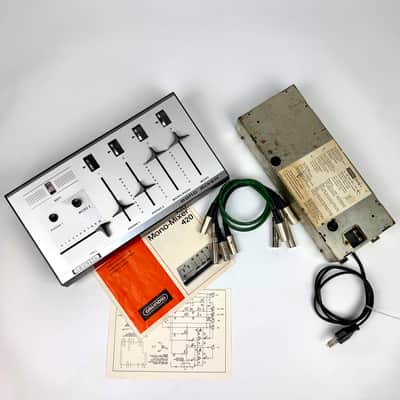 Grundig HVS-1 Vintage Germanium Spring Reverb + Matching Mono Mixer – Serviced image 2