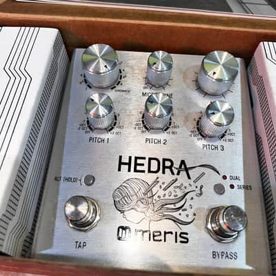 Meris Hedra 3-Voice Rhythmic Pitch Shifter 2019 - Silver image 3