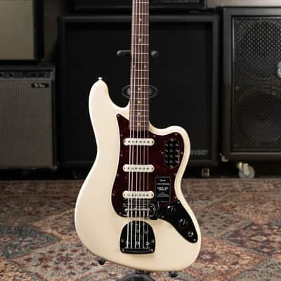 Fender Vintera III Early '60s Bass VI - Olympic White with Gig Bag image 3