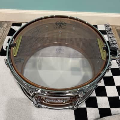 Dunnett Classic Stereoply 8 lug Acacia 7x14" Snare Drum image 6