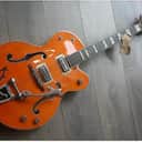 GRETSCH "G6120RHH Reverend Horton Heat Vintage Orange" HARDCASE, PAPERS
