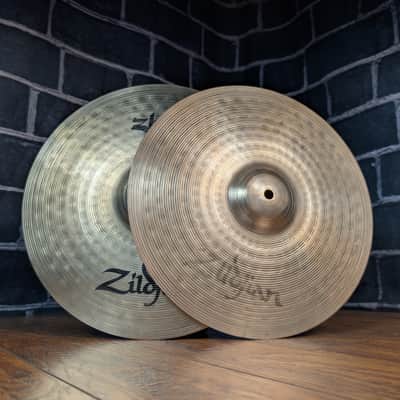 Zildjian 14" ZBT Hi‑Hat Cymbals (Pair) – 2005–2019 – Traditional Finish – Bright Attack • Cutting Chick image 17