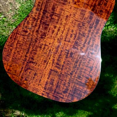 Eastman E10D Extravagant Figured Mahogany Back Red Spruce Top 2017 +/- Exceptional Tone - Natural image 13