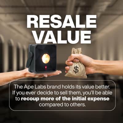 Ape Labs Coin 2+ Solo | USB, 15W RGBaW Uplight + Effect Light (ID: 8015) image 19
