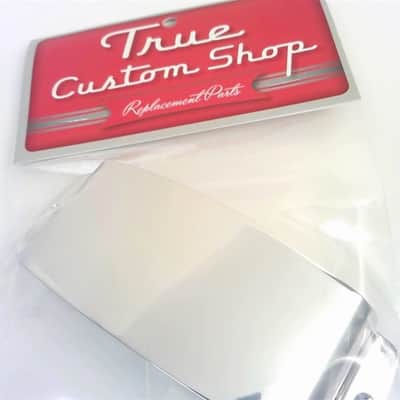 True Custom Shop® 4 String Chrome Neck Pickup Cover for Fender Jazz Bass image 4