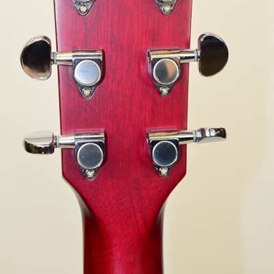 Yamaha FS-TA TransAcoustic Concert Acoustic Electric Guitar, Ruby Red image 9
