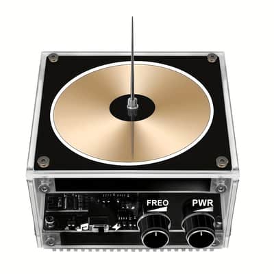 Touchable Music Tesla Coil Speaker | Bluetooth Plasma Audio, Lighting Effects, High-Voltage Visual Sound image 2