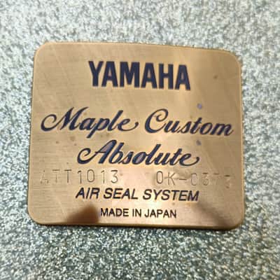 Yamaha Maple Custom Absolute Tom 13x11 Silver Sparkle image 3