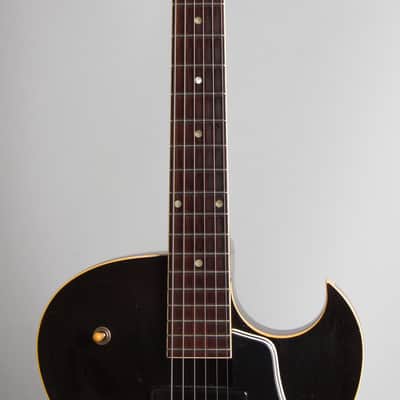 Gibson ES-225TD Thinline Hollow Body Electric Guitar (1956), ser. #V8739-7, black hard shell case. image 8