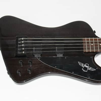 Epiphone Thunderbird Pro-V 5-string Black Electric Bass Guitar image 2