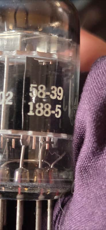 Mixed mullard rca ge and unknown "private label" RCA 12ax7a GE jg-5751-wa GE 12at7 mullard I61 12ax7 and made in usa private label 1958-1967 image 1