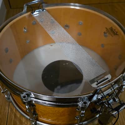 Tama BE546 Artwood Bird’s eye All Maple Snare 14"x 6.5" 1988 One Way Lugs image 6
