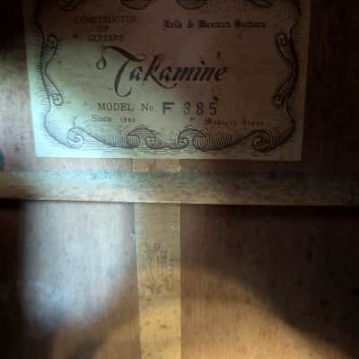 Takamine F-385 12-String MIJ vintage japan image 6