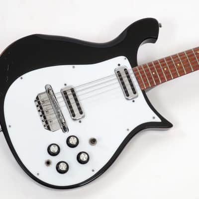 1966 Rickenbacker 450-12 - Jetglo Finish - 12 String & Toaster Pickups - Original Case image 5