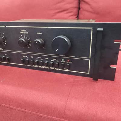 RARE! Analog Engineering Associates Analogue 520 Stereo Preamp 1970s - Black image 2