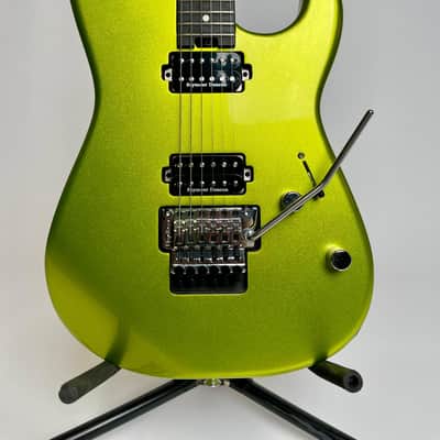 Charvel Pro-Mod San Dimas Style1 HH FR E 2021 - Lime green metallic image 2