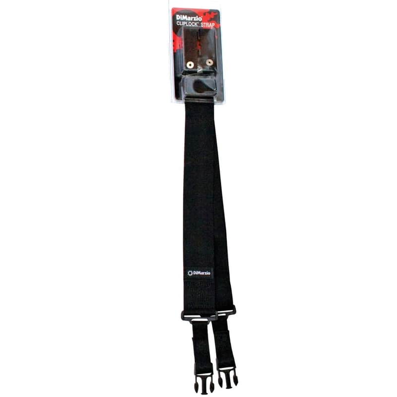 DiMarzio ClipLock Strap Nylon 2" Black image 1