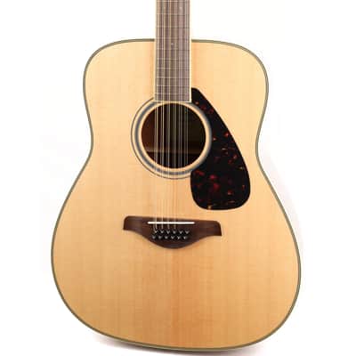 Yamaha FG820-12 Dreadnought Acoustic 12-String Natural image 7